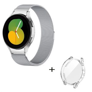 Metal Rem med Cover passer til Samsung Galaxy Watch 5 (44mm)