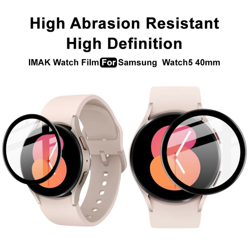 Plastik Skærmbeskytter passer til Samsung Galaxy Watch 5 (40mm)