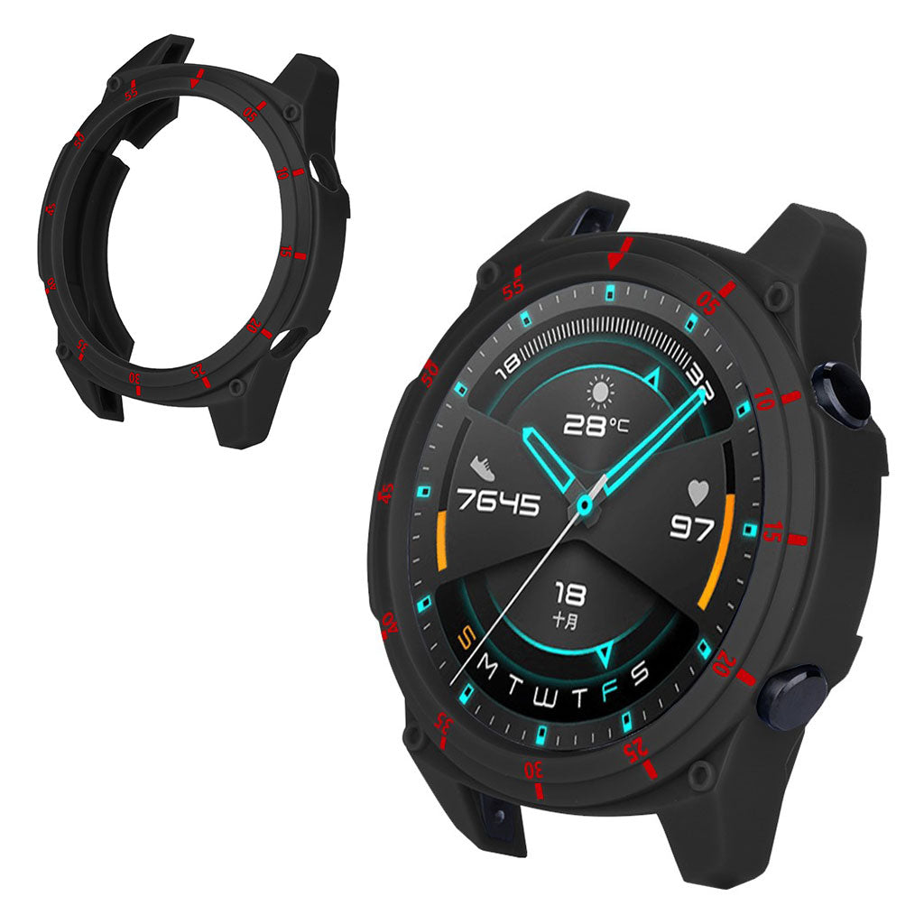Silikone Bumper passer til Huawei Watch GT 2 46mm på udsalg