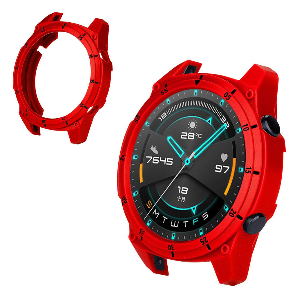 Silikone Bumper passer til Huawei Watch GT 2 46mm på udsalg
