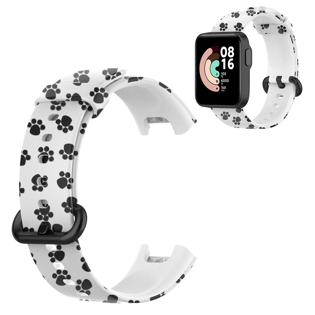 Silikone Universal Rem passer til Xiaomi Mi Watch Lite / Xiaomi Redmi Watch