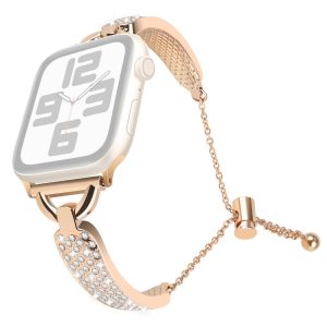 Smuk Metal Og Rhinsten Universal Rem passer til Apple Smartwatch