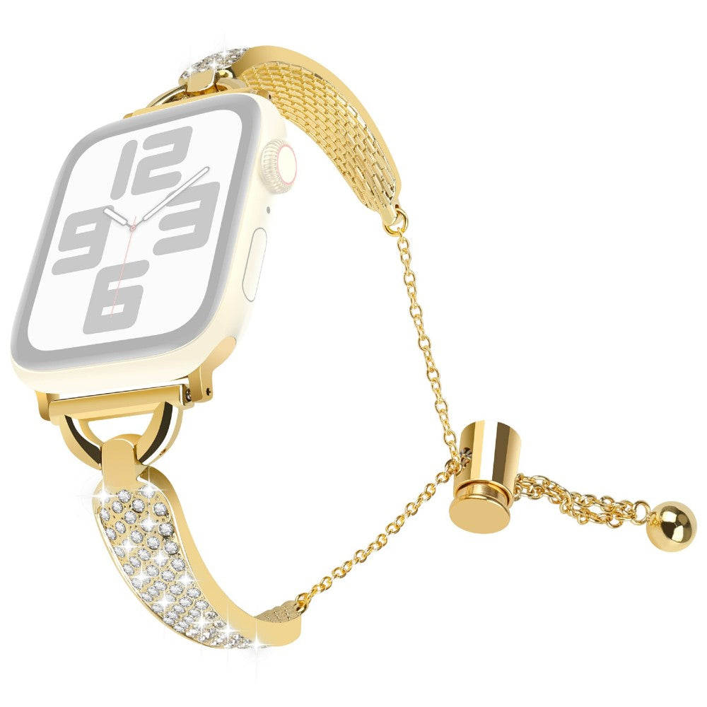 Smuk Metal Og Rhinsten Universal Rem passer til Apple Smartwatch