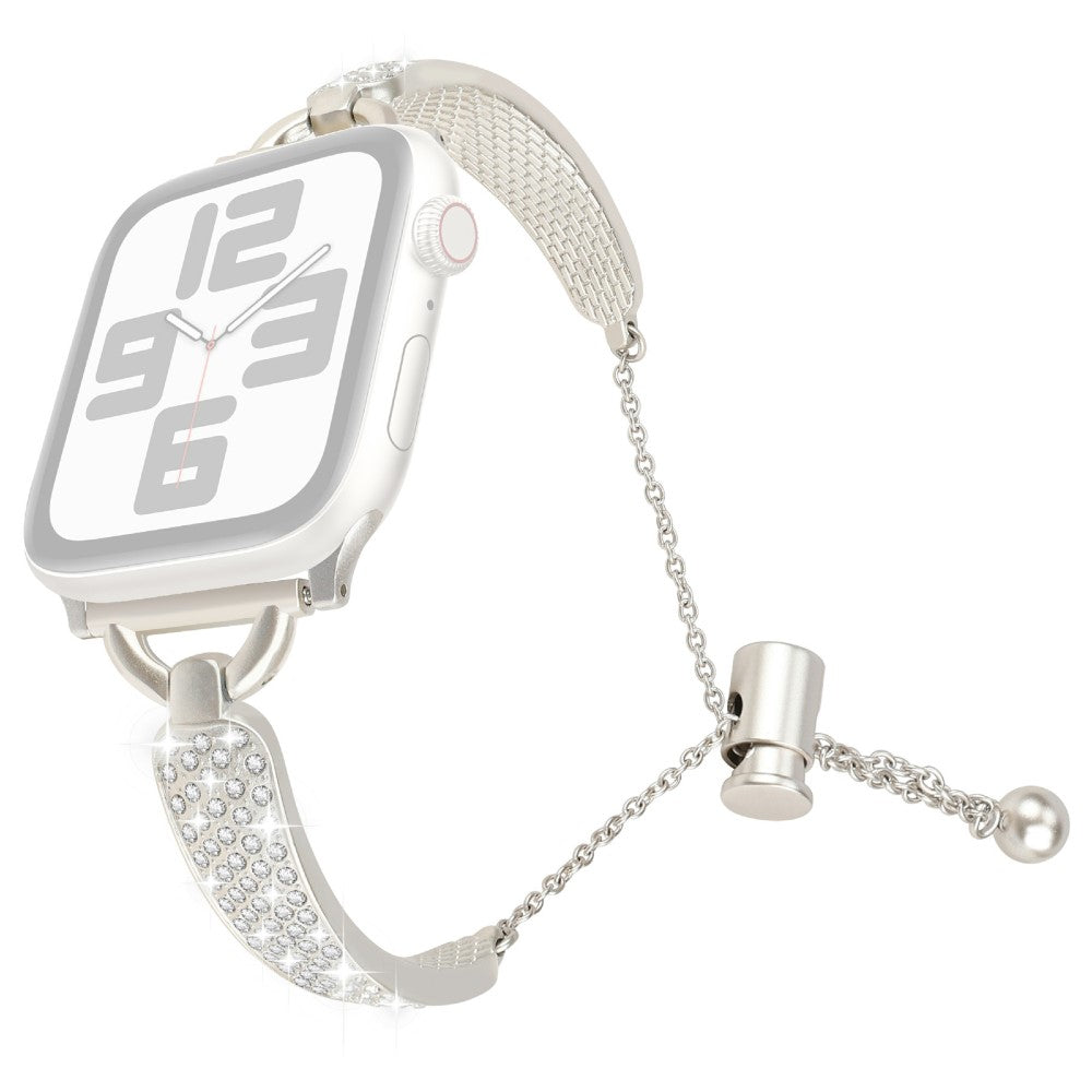 Smuk Metal Og Rhinsten Universal Rem passer til Apple Smartwatch