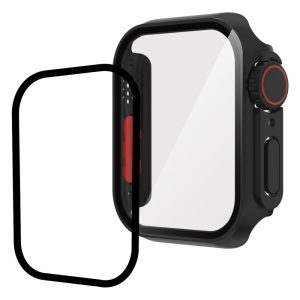 Vildt Fint Universal Cover med Skærmbeskytter i Plastik og Hærdet Glas passer til Apple Smartwatch