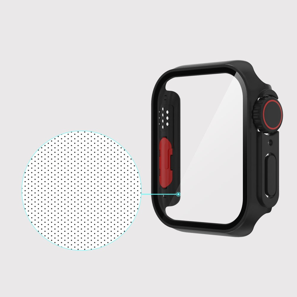 Vildt Fint Universal Cover med Skærmbeskytter i Plastik og Hærdet Glas passer til Apple Smartwatch