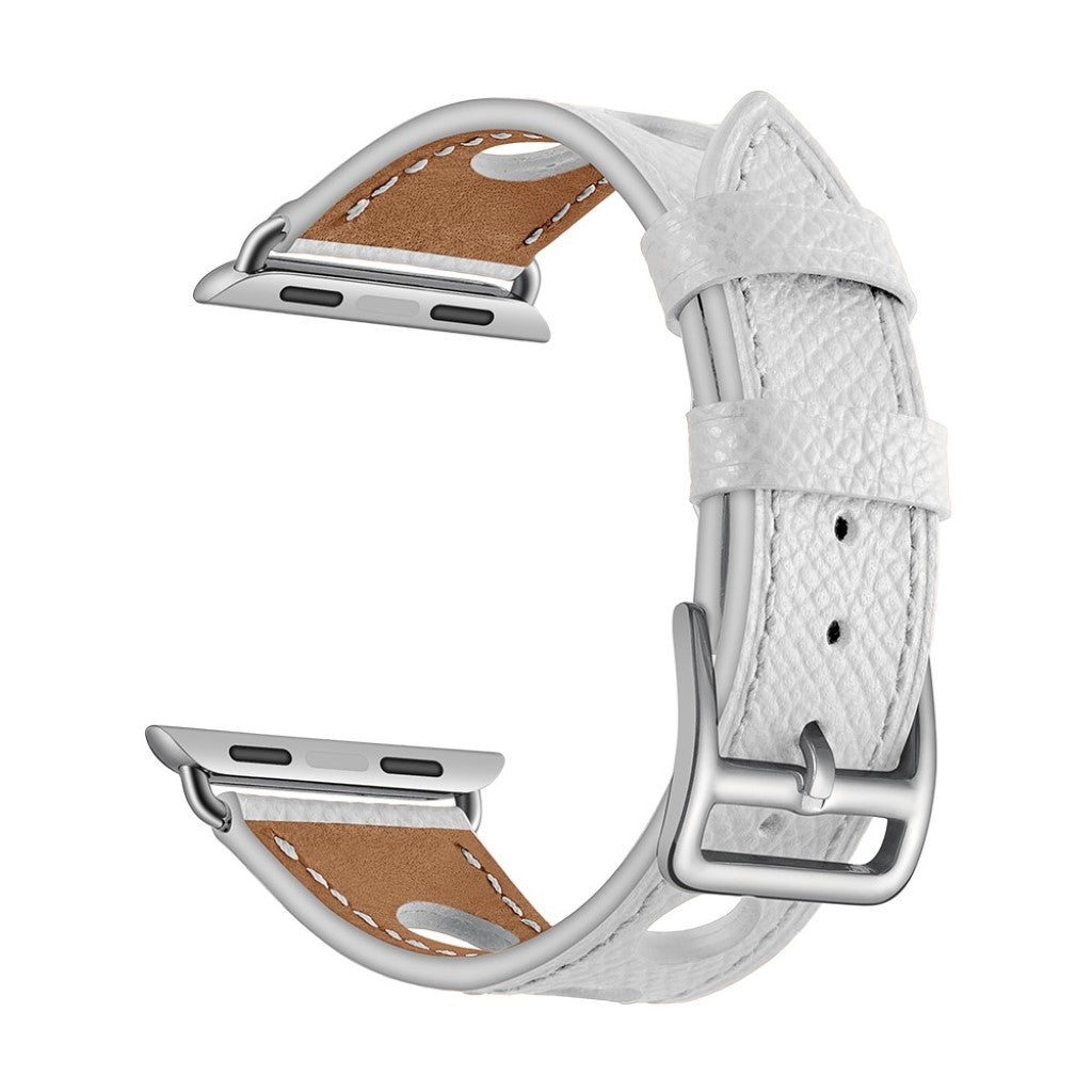 Ægte Læder Universal Rem passer til Apple Watch Series 5 40mm / Apple Watch 40mm