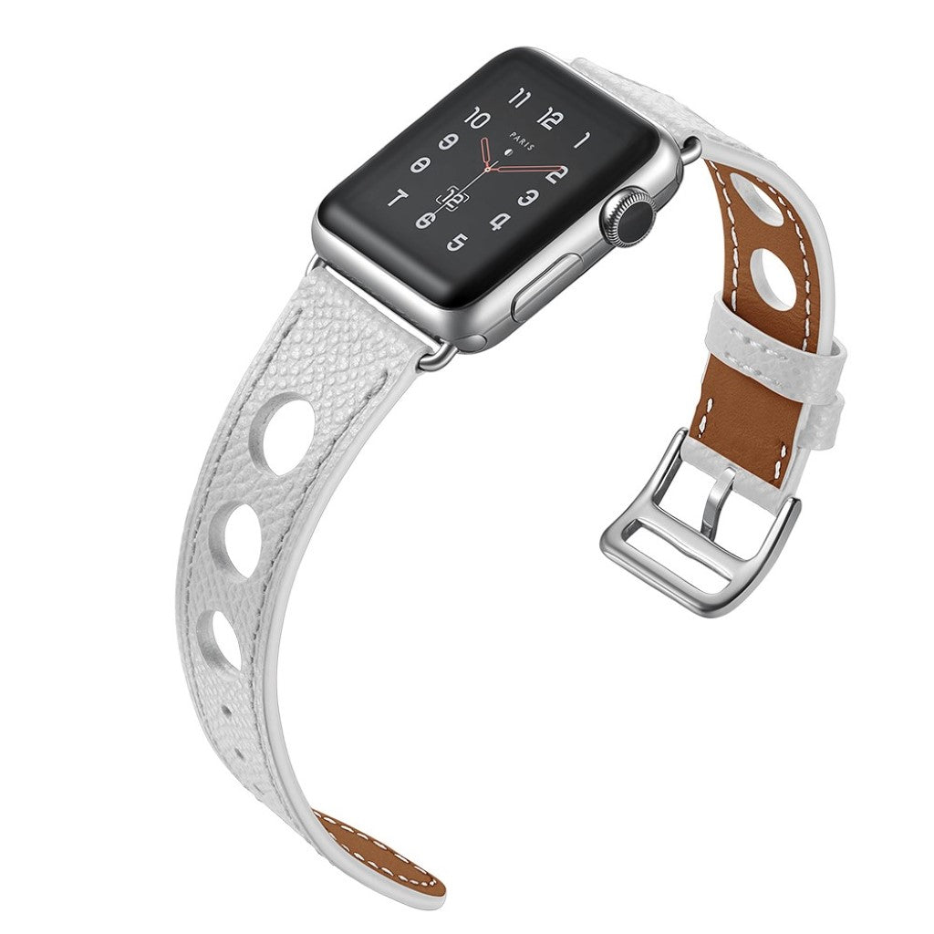 Ægte Læder Universal Rem passer til Apple Watch Series 5 40mm / Apple Watch 40mm