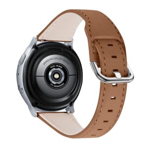Ægte Læder Universal Rem passer til Samsung Galaxy Watch 3 (45mm) / Samsung Galaxy Watch (46mm)