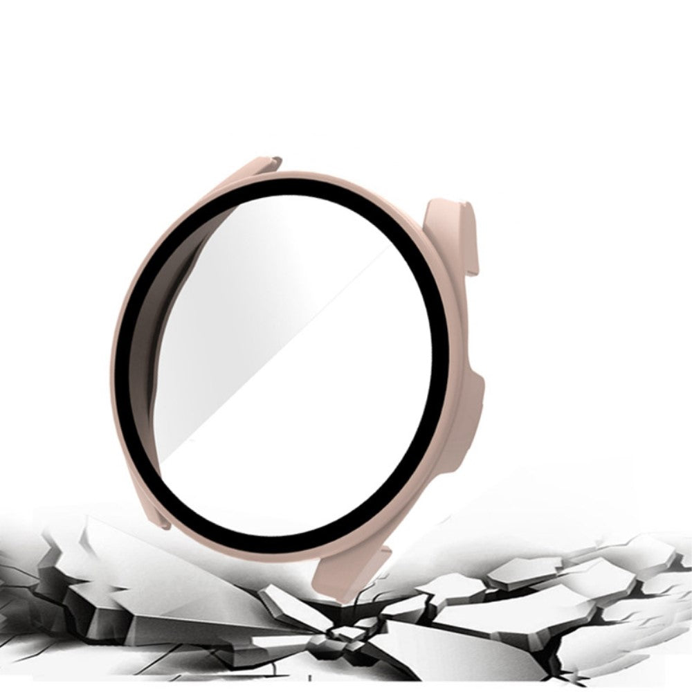 Rigtigt Flot Cover med Skærmbeskytter i Plastik og Hærdet Glas passer til Xiaomi Watch S2 46mm