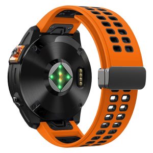 Silikone Universal Rem passer til Garmin Fenix 7X / Garmin Fenix 7X Pro