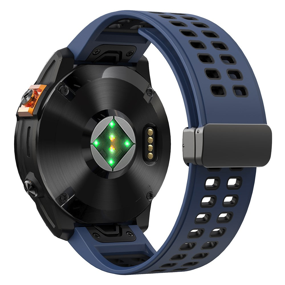 Silikone Universal Rem passer til Garmin Fenix 7X / Garmin Fenix 7X Pro