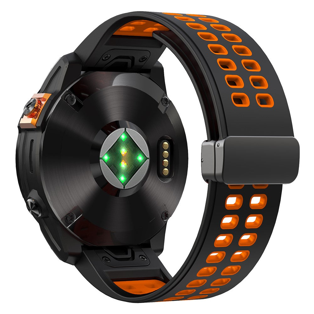 Silikone Universal Rem passer til Garmin Fenix 7X / Garmin Fenix 7X Pro