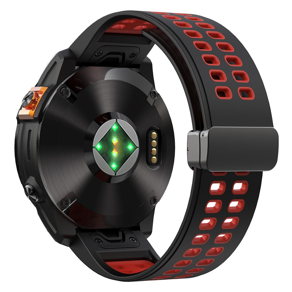 Silikone Universal Rem passer til Garmin Fenix 7X / Garmin Fenix 7X Pro