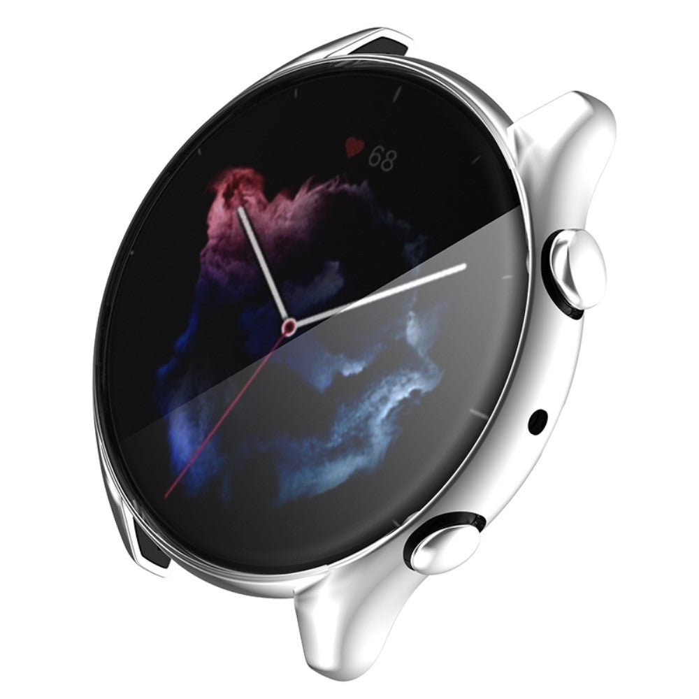 Super Fed Universal Cover med Skærmbeskytter i Silikone passer til Amazfit GTR 3 / Amazfit GTR 3 Pro Levere