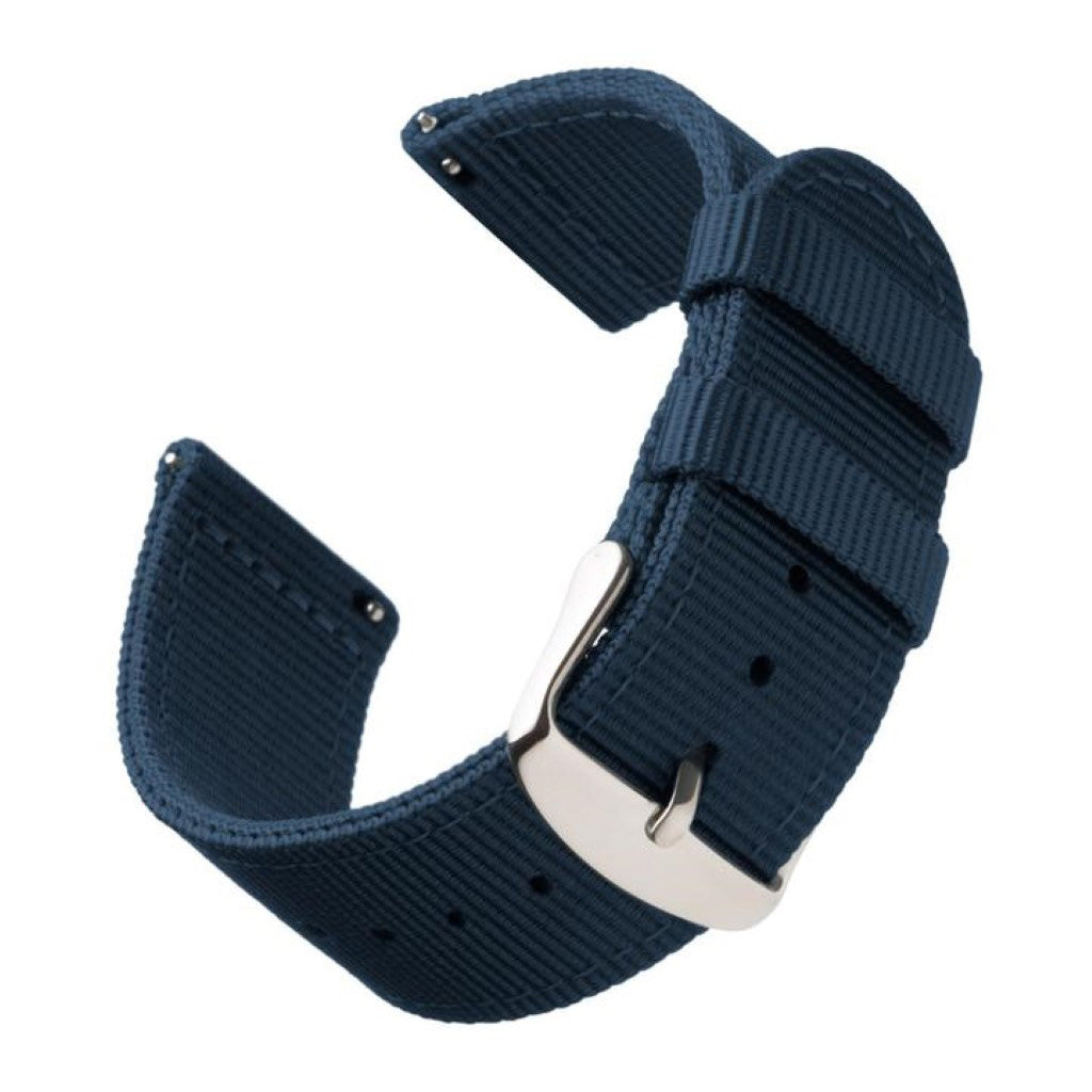 Yndigt Nylon Rem passer til Fossil Grant Hybrid