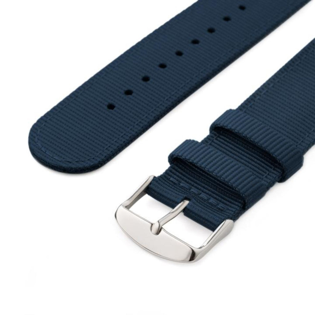 Yndigt Nylon Rem passer til Fossil Grant Hybrid