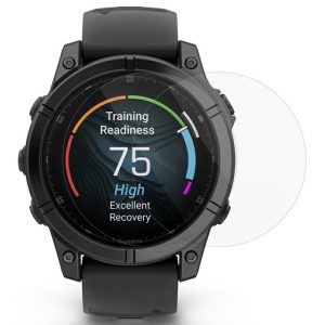 2stk Glas HD Skærmbeskytter passer til Garmin Fenix E 47mm