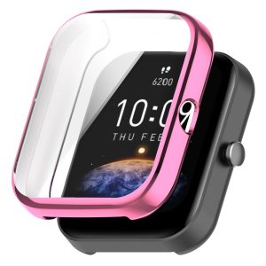 Alle Tiders Universal Cover med Skærmbeskytter i Silikone passer til Amazfit Bip 3 / Amazfit Bip 3 Pro Online Hot Salg