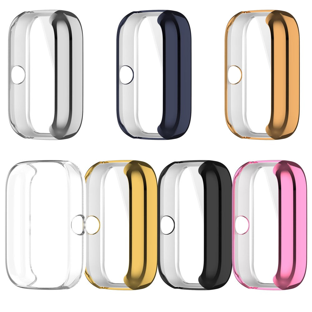 Alle Tiders Universal Cover med Skærmbeskytter i Silikone passer til Amazfit Bip 3 / Amazfit Bip 3 Pro Online Hot Salg