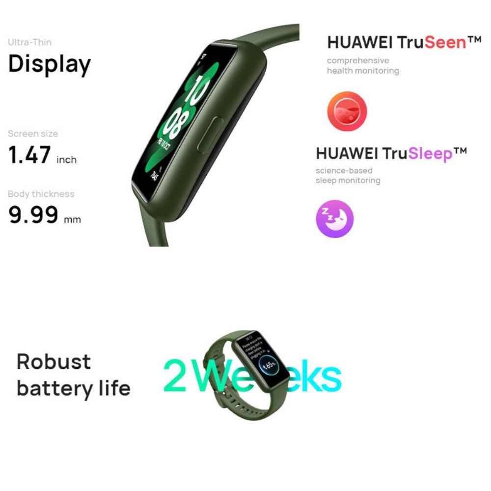 Huawei Band 7 watchband - Green