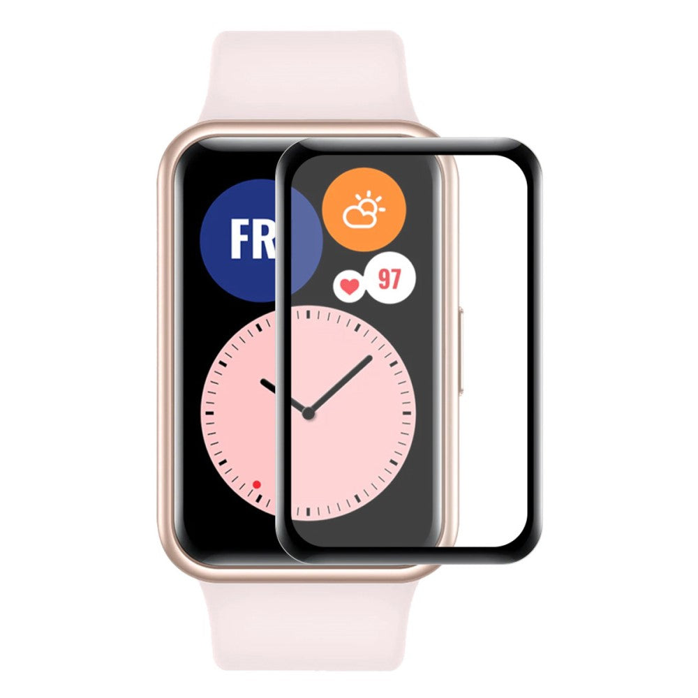 Plastik 3D Kurvet Skærmbeskytter passer til Huawei Watch Fit