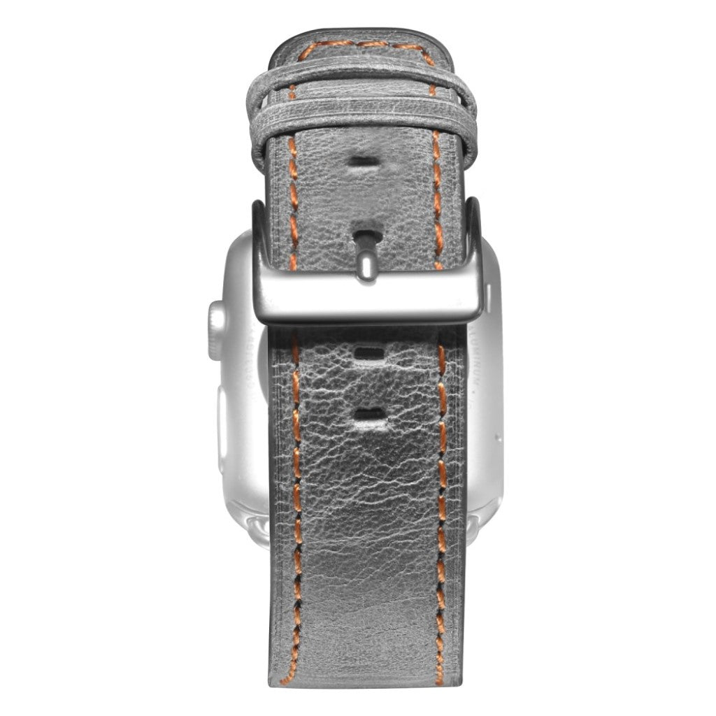 Rigtigt Rart Ægte Læder Rem passer til Apple Watch Series 5 40mm