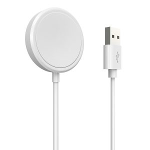 Plastik Og Silikone Trådløs USB Oplader passer til Haylou Watch R8