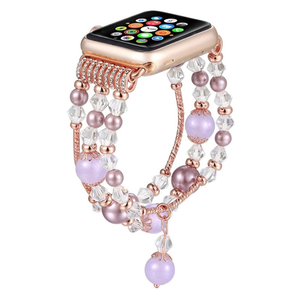 Rigtigt Kønt Rhinsten Rem passer til Apple Watch Series 1-3 42mm