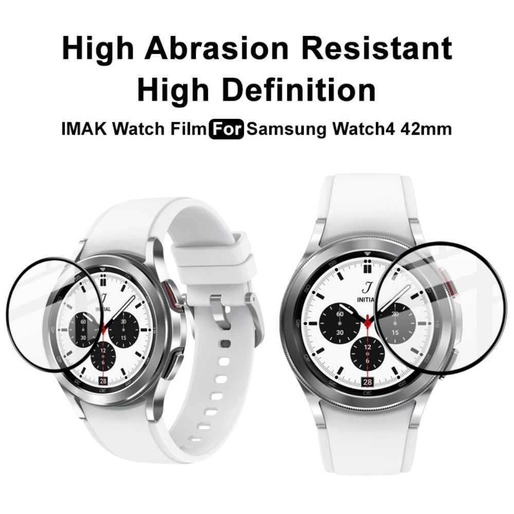Silikone HD Skærmbeskytter passer til Samsung Galaxy Watch 4 Classic (42mm)
