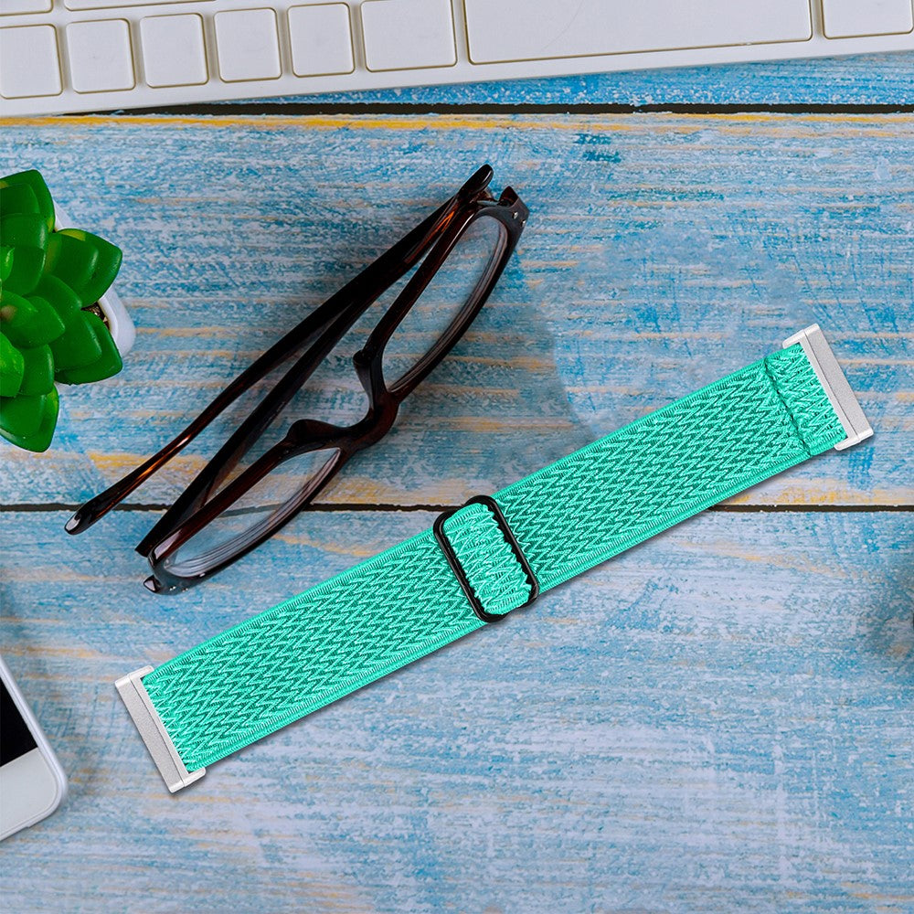 Smuk Nylon Universal Rem passer til Fitbit Sense 2 / Fitbit Versa 4