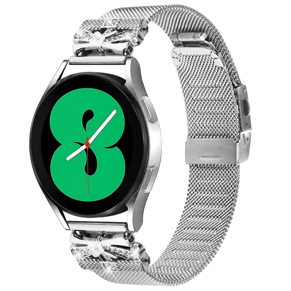 Super Nydelig Metal Universal Rem passer til Garmin Smartwatch Hot på udsalg