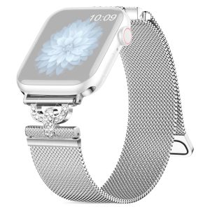 Supercool Metal Og Rhinsten Universal Rem passer til Apple Smartwatch Online