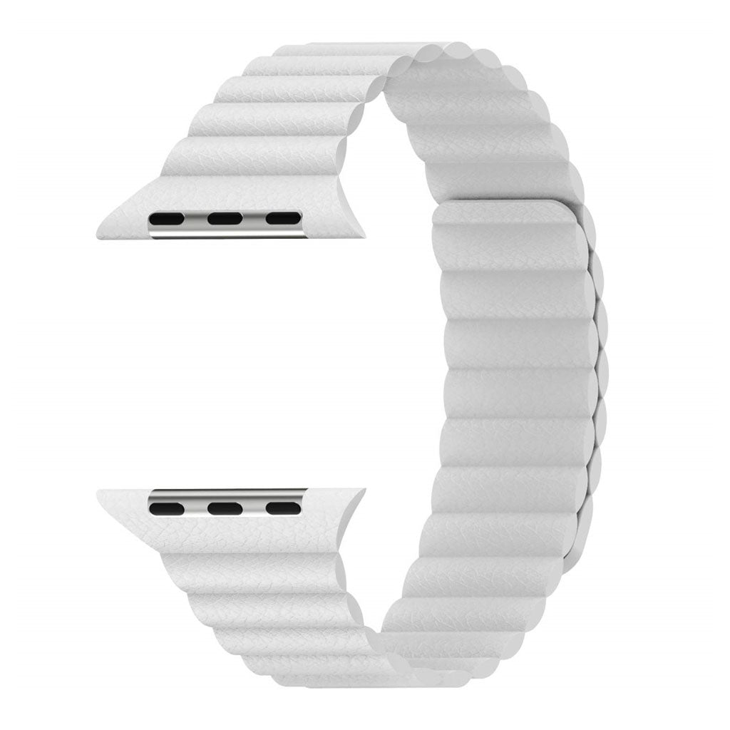 Vildt Flot Ægte Læder Rem passer til Apple Watch Series 4 44mm