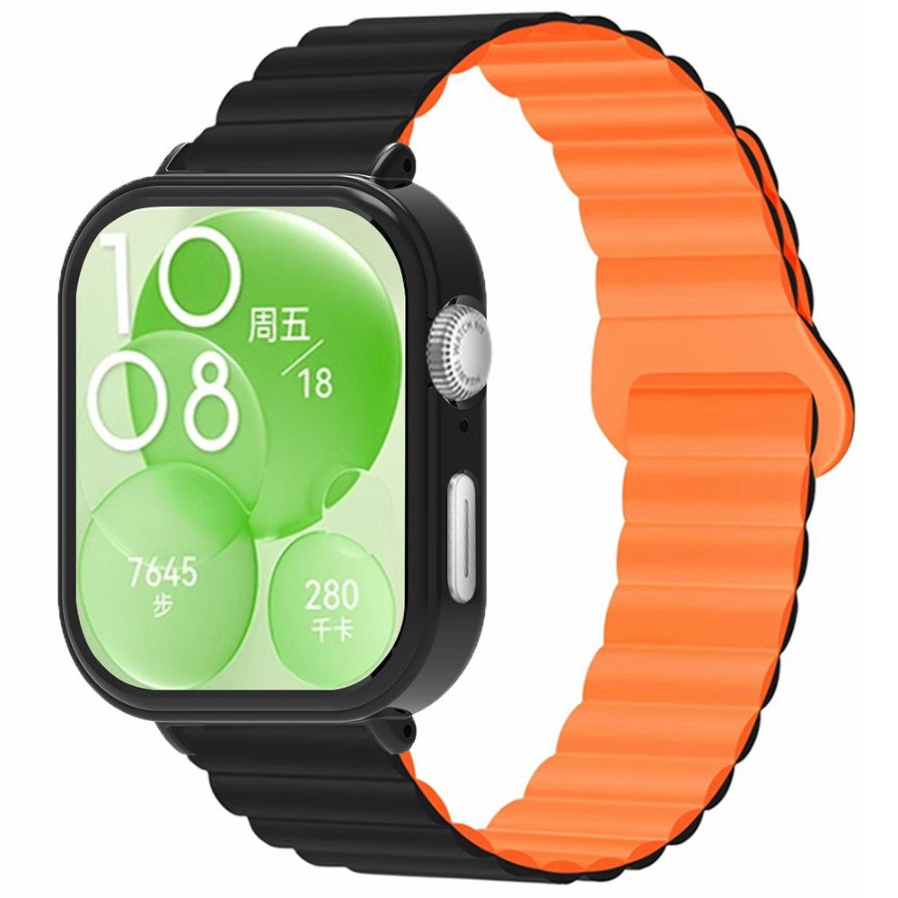 vildt-komfortabel-silikone-rem-passer-til-huawei-watch-fit-3_1.jpg Vildt Komfortabel Silikone Rem passer til Huawei Watch Fit 3