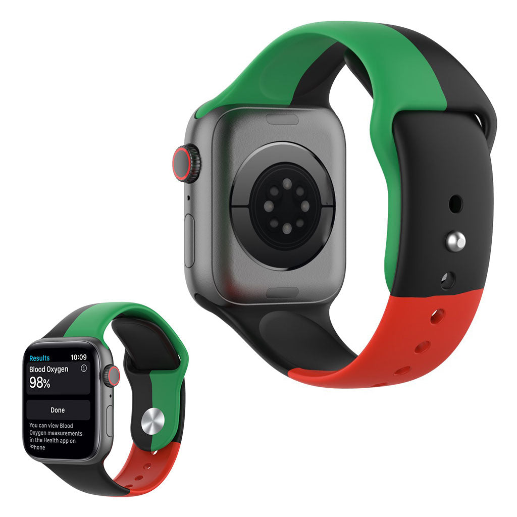 Vildt Flot Silikone Universal Rem passer til Apple Smartwatch - Størrelse: S