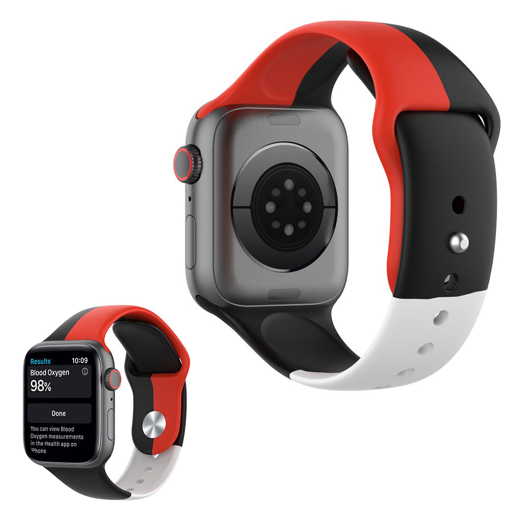 Vildt Flot Silikone Universal Rem passer til Apple Smartwatch - Størrelse: S