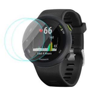 2stk Hærdet Glas 9H Universal Skærmbeskytter passer til Garmin Forerunner 45 / Garmin Forerunner 45S