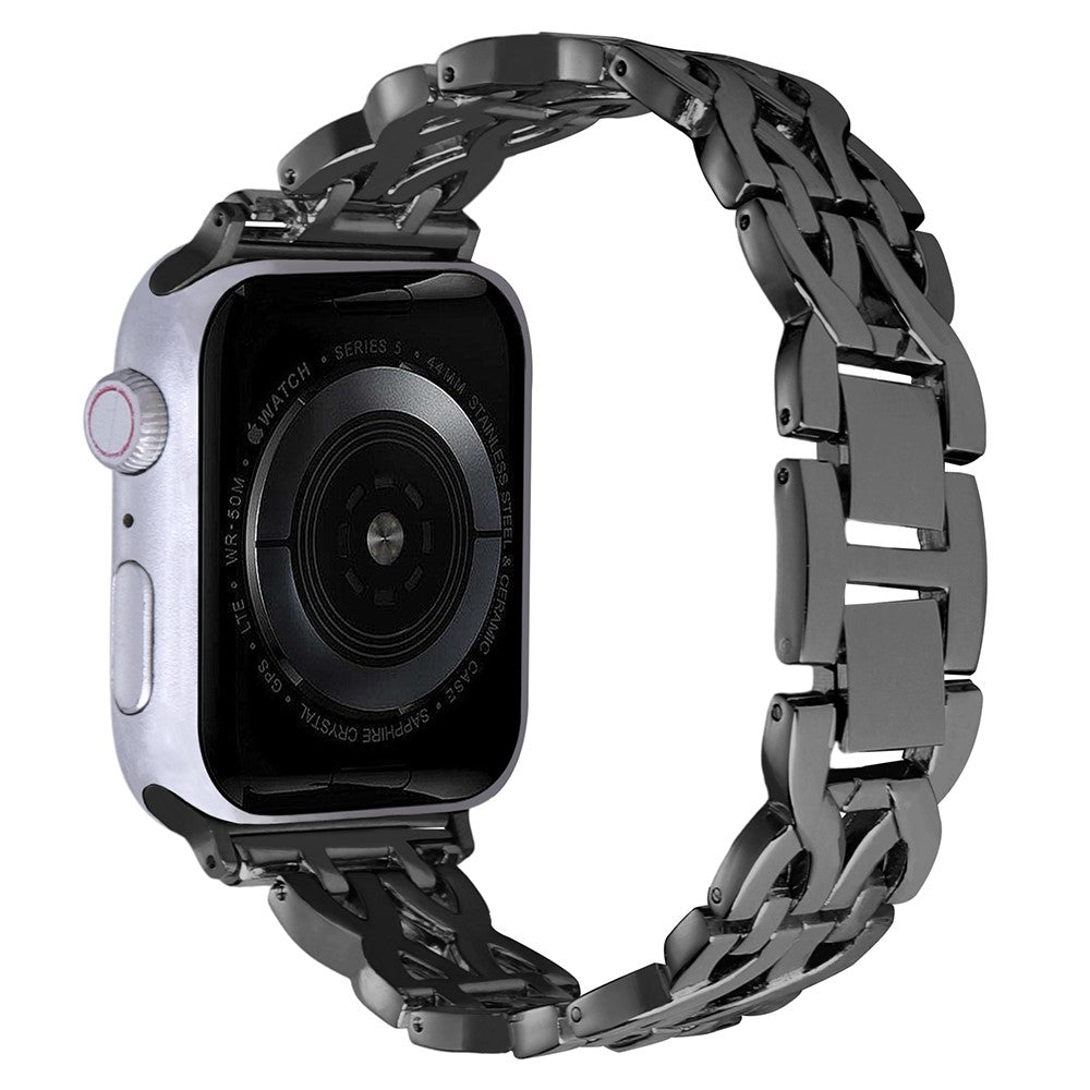 Vildt Godt Metal Og Rhinsten Universal Rem passer til Apple Smartwatch