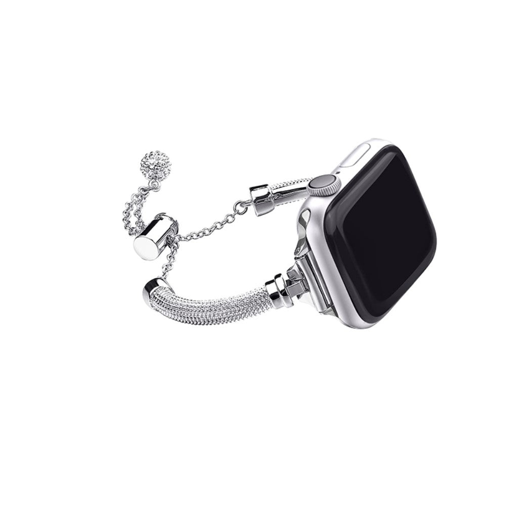 Vildt Skøn Metal Og Rhinsten Rem passer til Apple Watch Series 7 41mm Levere