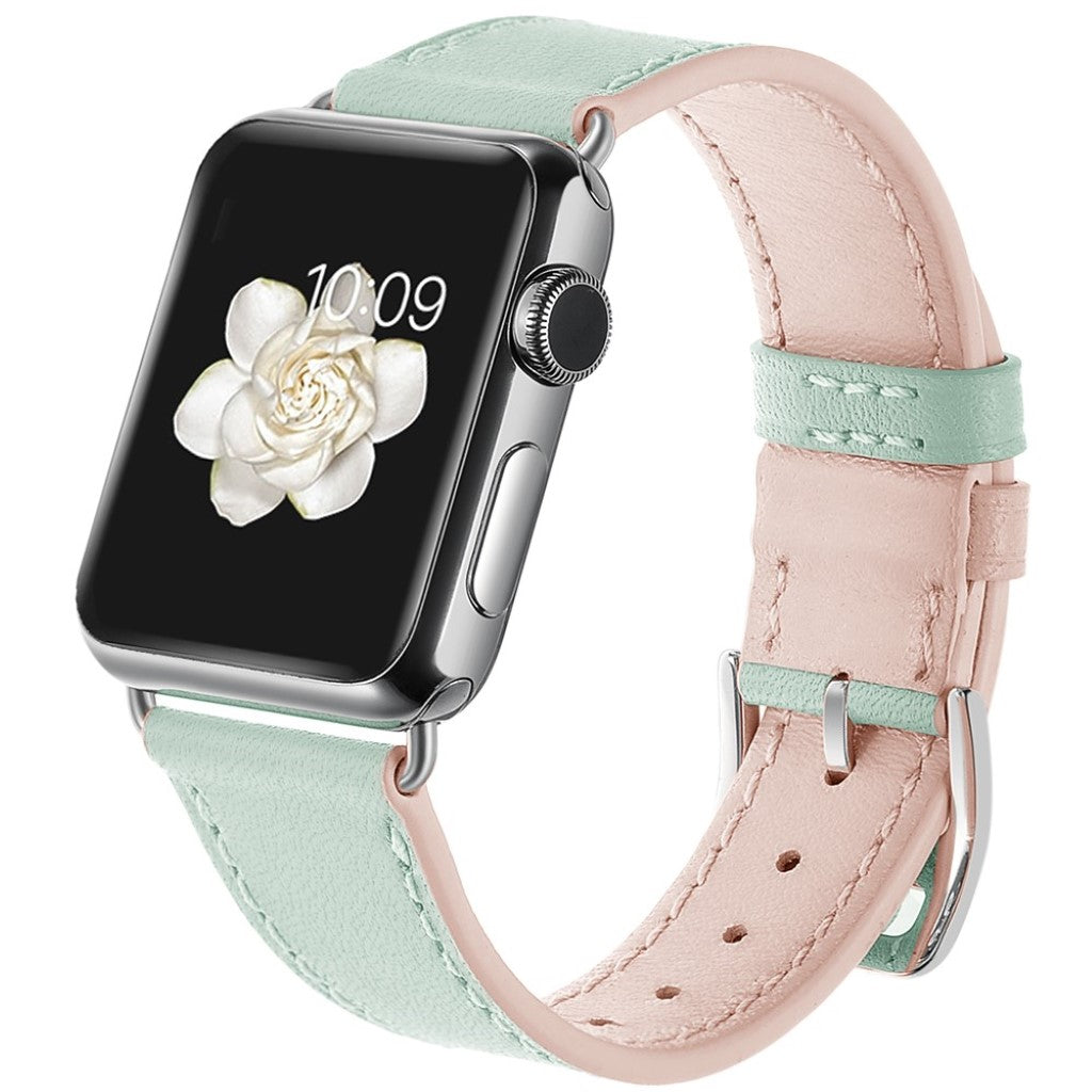 Ægte Læder Universal Rem passer til Apple Watch Series 5 44mm / Apple Watch 44mm