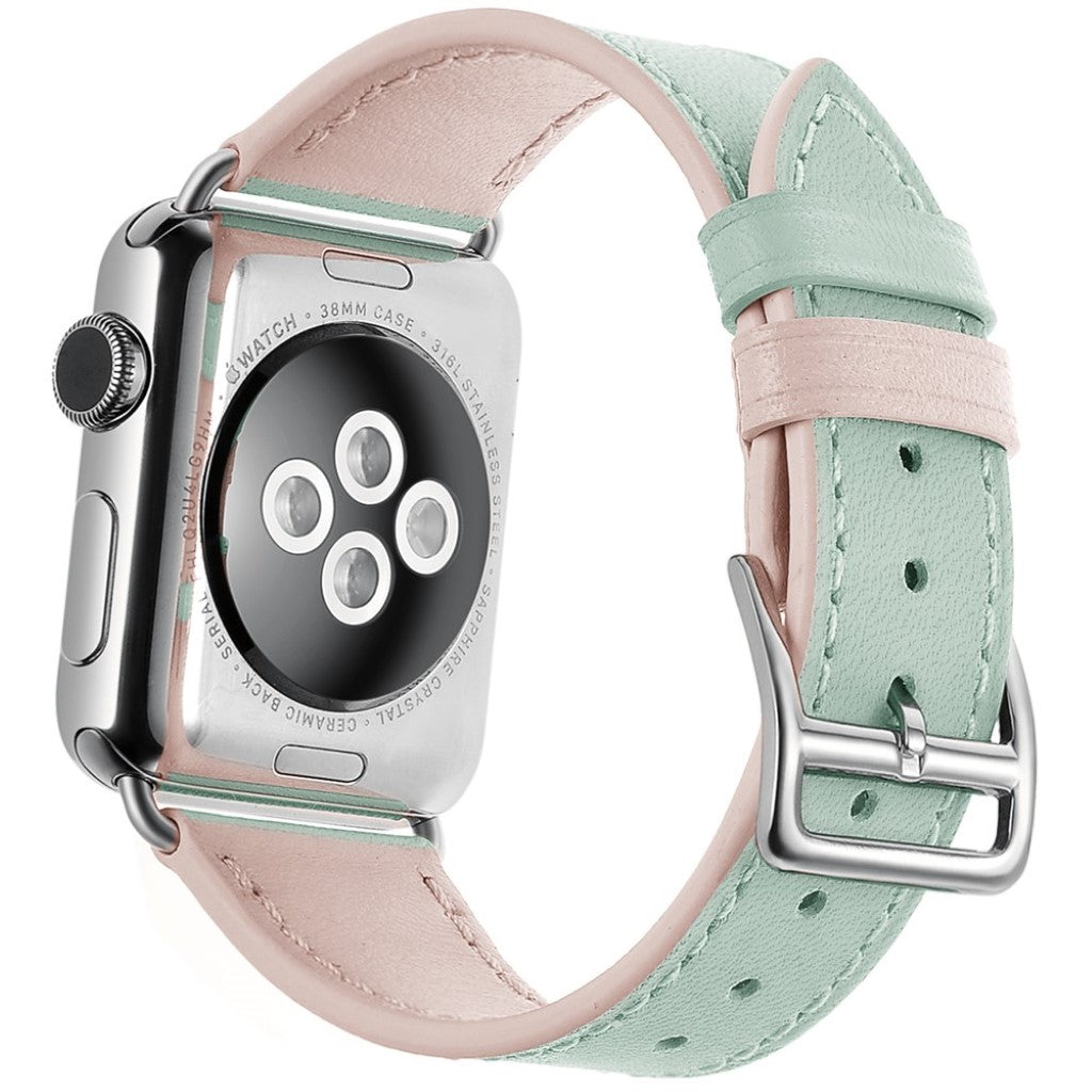 Ægte Læder Universal Rem passer til Apple Watch Series 5 44mm / Apple Watch 44mm