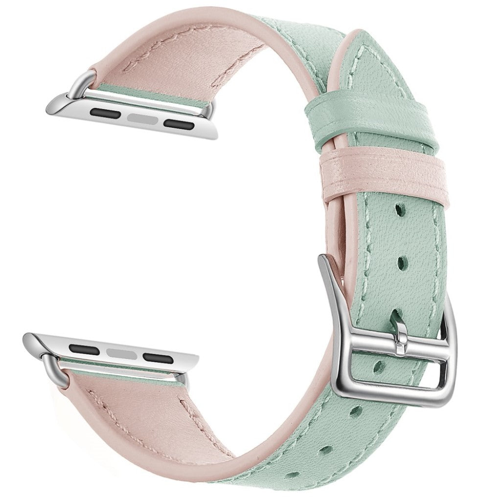 Ægte Læder Universal Rem passer til Apple Watch Series 5 44mm / Apple Watch 44mm