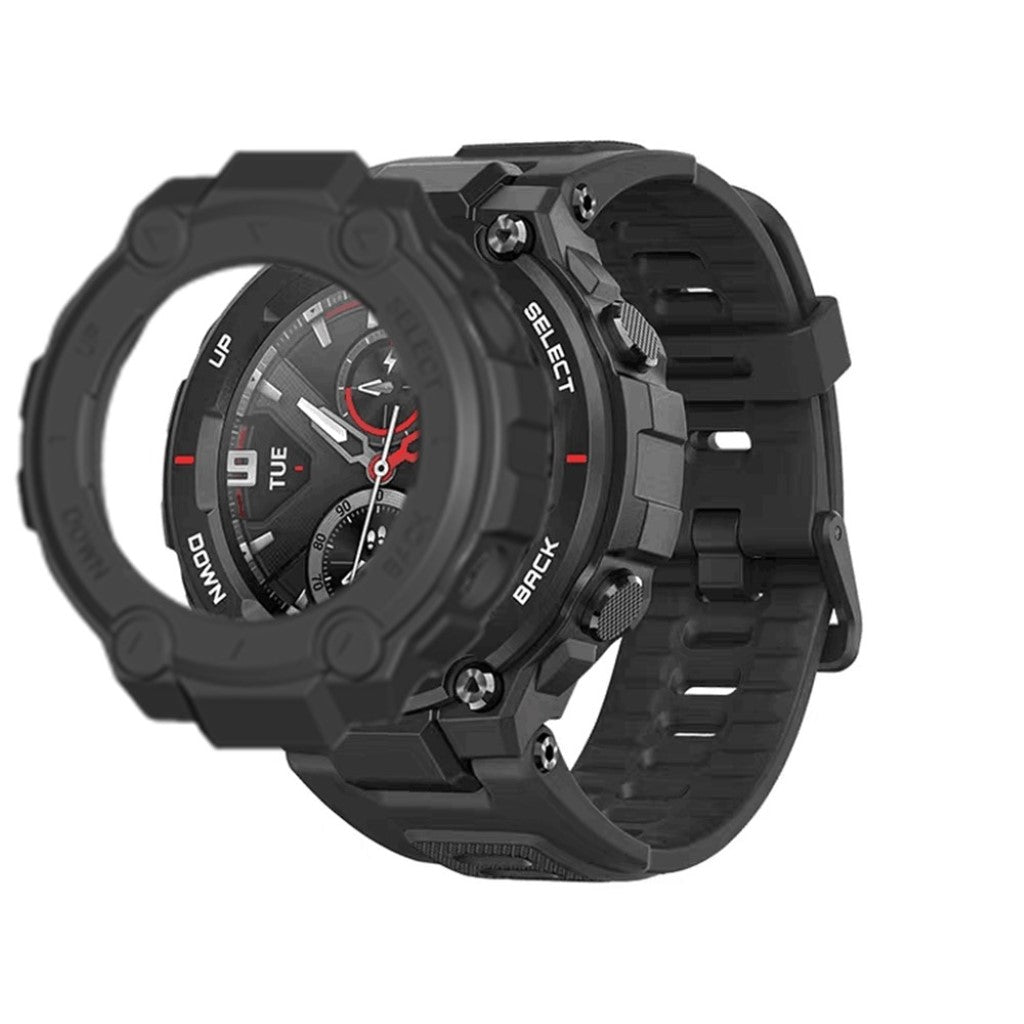 Holdbar Silikone Bumper passer til Amazfit T-Rex 1