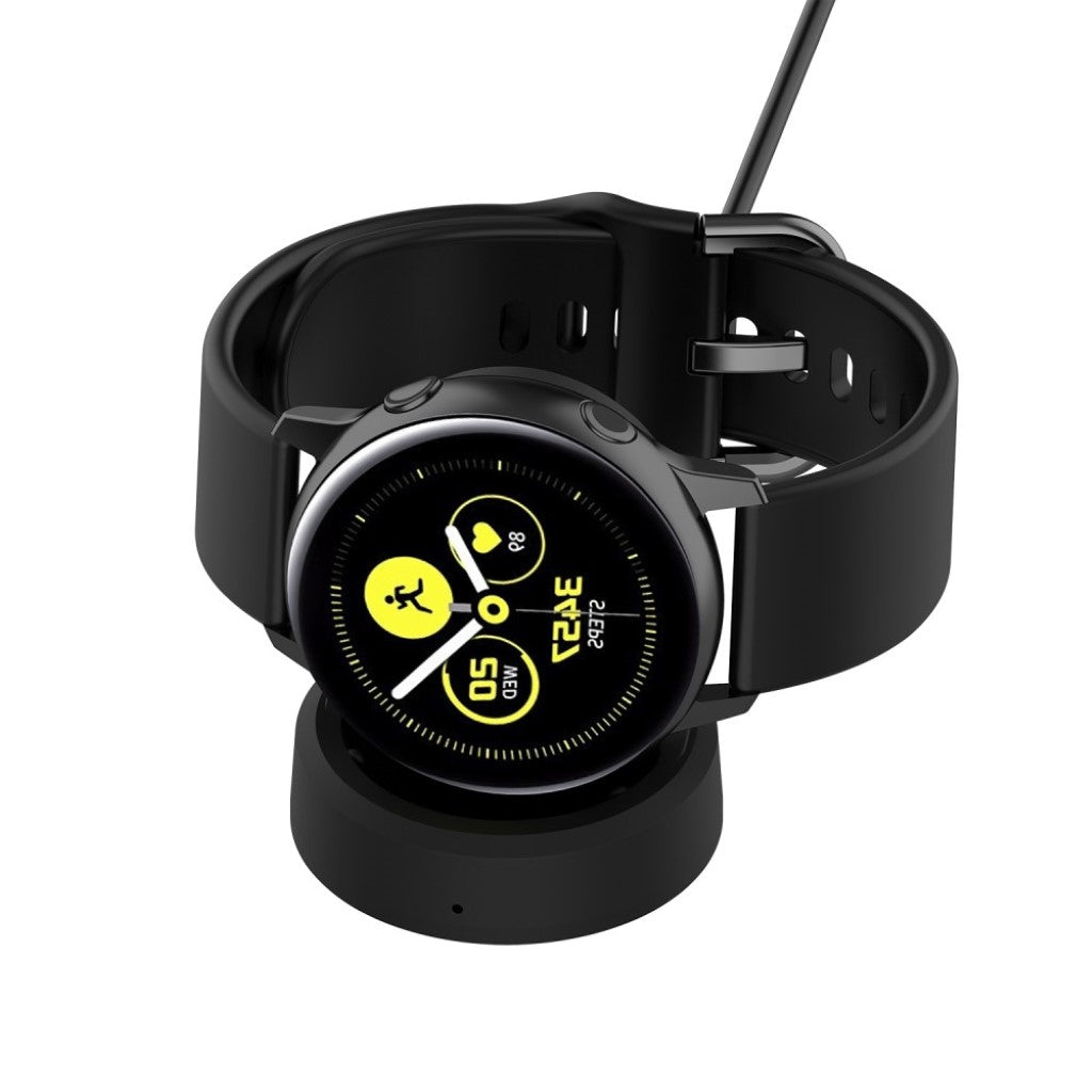 Plastik Trådløs USB Ladestation passer til Samsung Galaxy Watch Active
