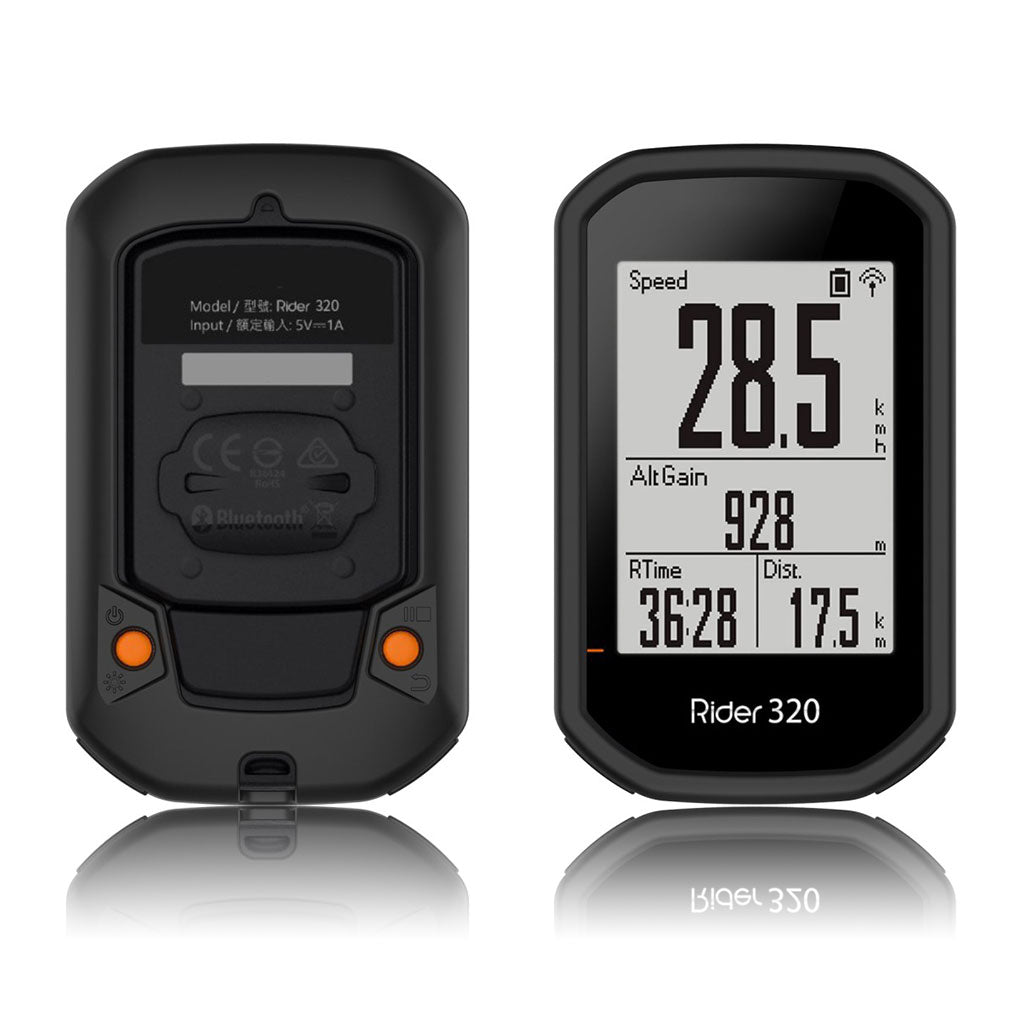 Rigtigt Godt Silikone Cover passer til Bryton Rider 430 / Bryton Rider 320