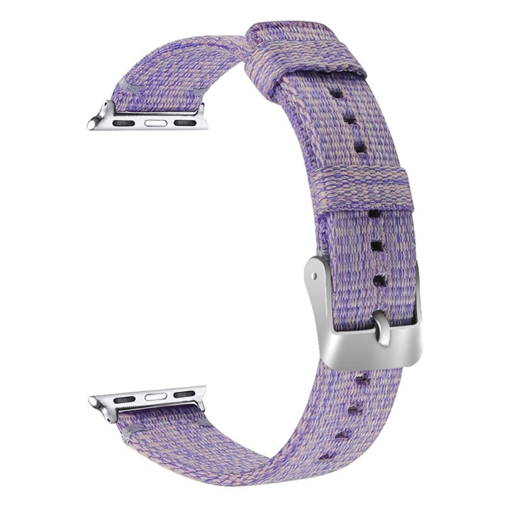 Rigtigt Slidstærk Nylon Rem passer til Apple Watch Series 7 45mm