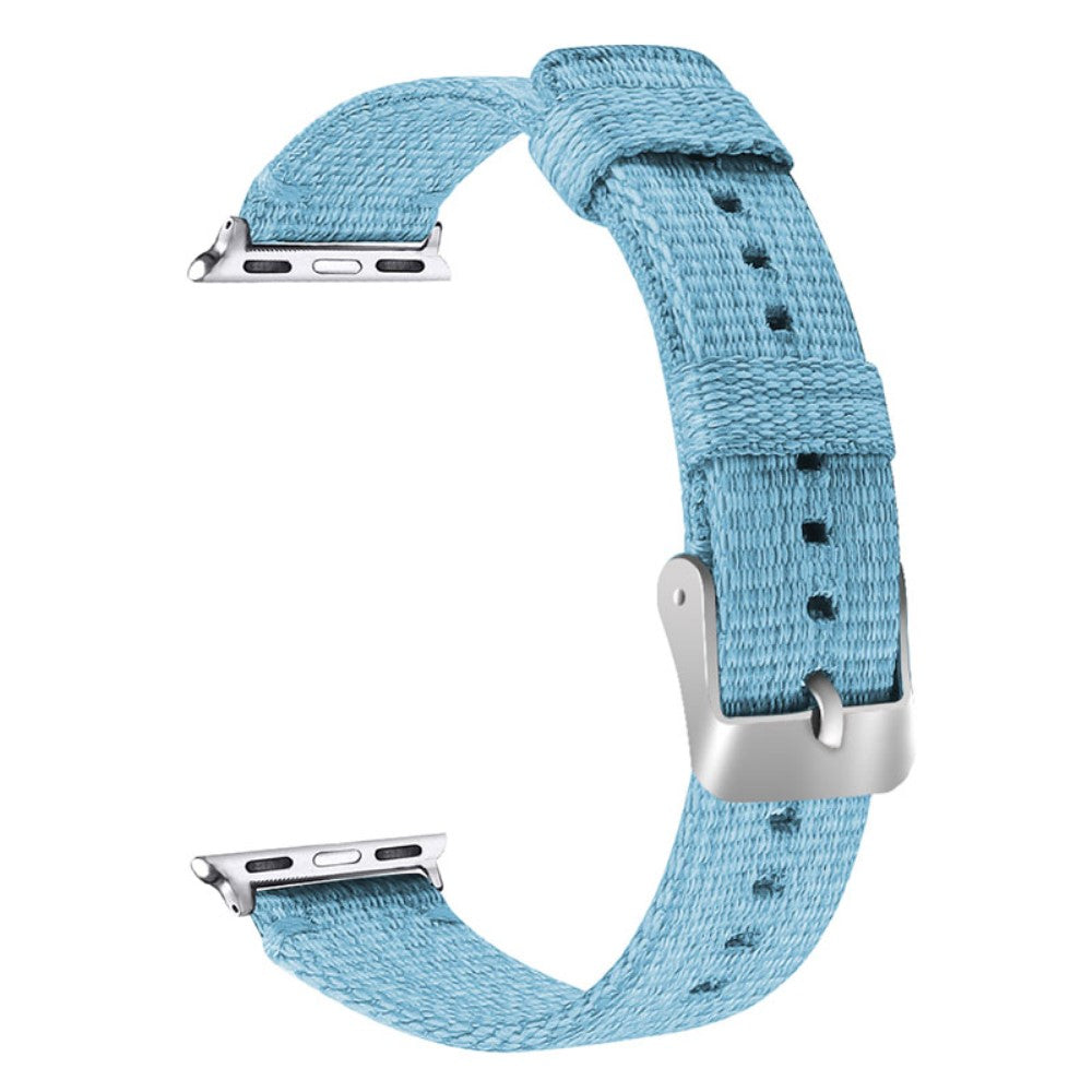 Rigtigt Slidstærk Nylon Rem passer til Apple Watch Series 7 45mm
