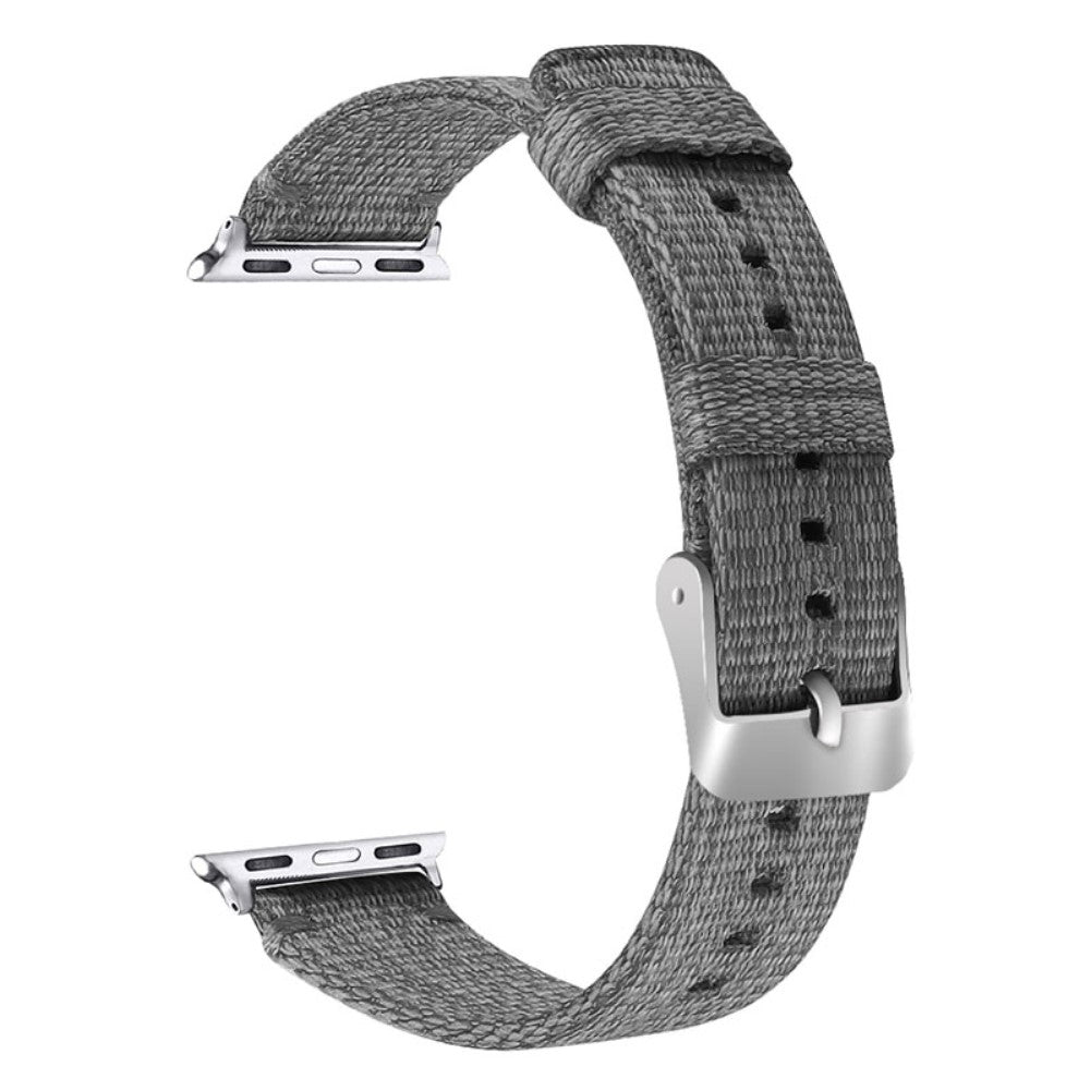 Rigtigt Slidstærk Nylon Rem passer til Apple Watch Series 7 45mm