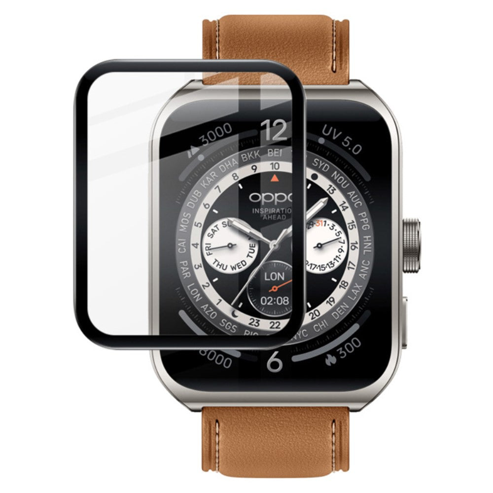 Silikone HD Skærmbeskytter passer til Oppo Watch 4 Pro